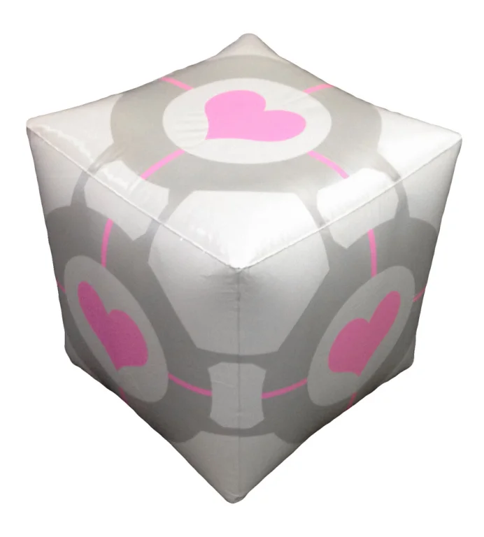 Portal - Sitzkissen - Companion Cube