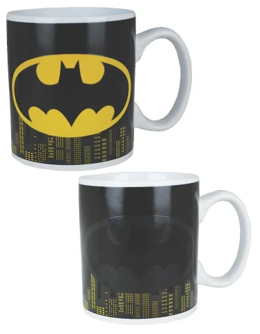Produktbild zu Batman - Tasse mit Thermoeffekt - Logo