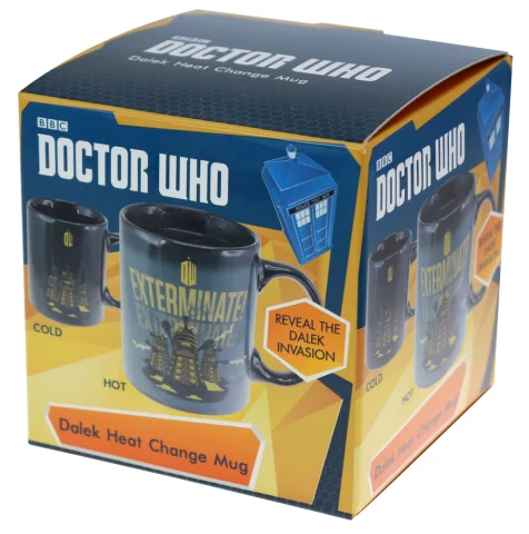 Produktbild zu Doctor Who - Tasse mit Thermoeffekt - Dalek Invasion