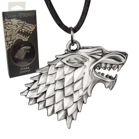 Produktbild zu Game of Thrones - Halskette - Stark Siegel