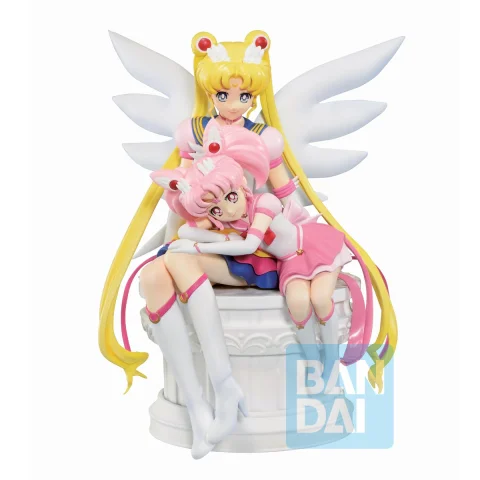 Produktbild zu Sailor Moon - Ichibansho Figure - Eternal Sailor Moon & Eternal Sailor Chibi Moon (Eternal Sailor Guardians)