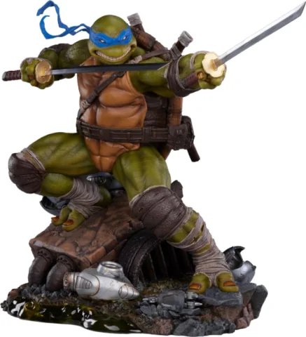 Produktbild zu Teenage Mutant Ninja Turtles - Scale Figure - Leonardo (Deluxe Edition)