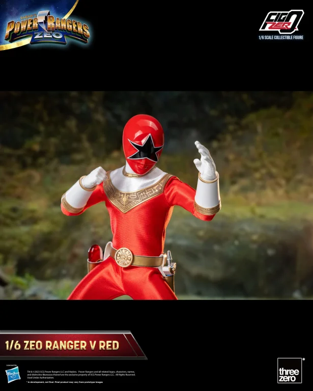 Power Rangers Zeo - FigZero - Ranger V Red