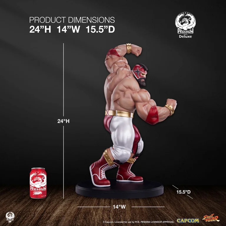 Street Fighter - Scale Figure - Zangief (Deluxe Edition)