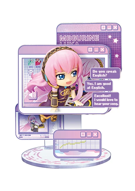 Character Vocal Series - Window Figure Collection - Luka Megurine