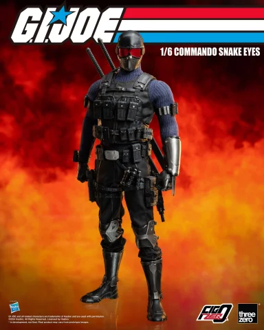 Produktbild zu G.I. Joe - FigZero - Commando Snake Eyes