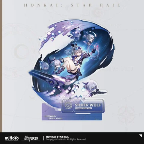 Produktbild zu Honkai: Star Rail - Acrylic Stand - Silver Wolf