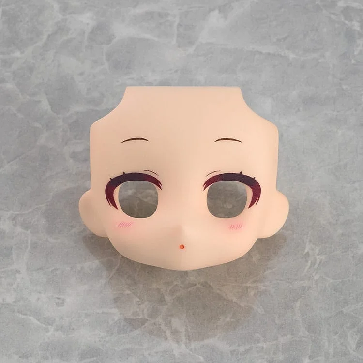 Nendoroid Doll - Zubehör - Face Plate Narrowed Eyes: With Makeup (Cream)