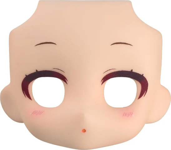 Produktbild zu Nendoroid Doll - Zubehör - Face Plate Narrowed Eyes: With Makeup (Cream)