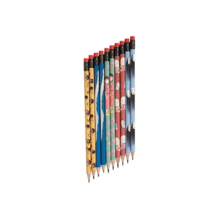 Chihiros Reise ins Zauberland - Bleistiftset - 10 Bleistifte aus Graphit