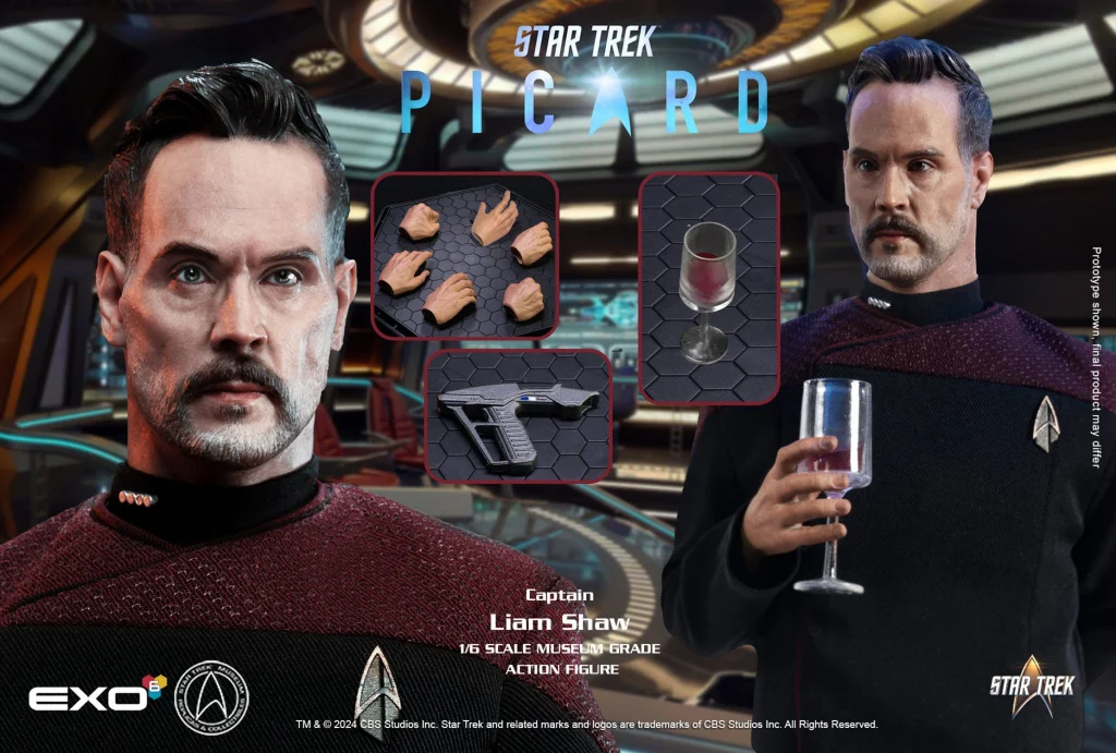Star Trek - Scale Action Figure - Captain Liam Shaw