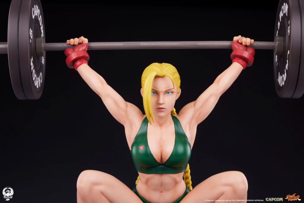 Street Fighter - Premier Series Statue - Cammy White (Powerlifting Classic Silver Ex)