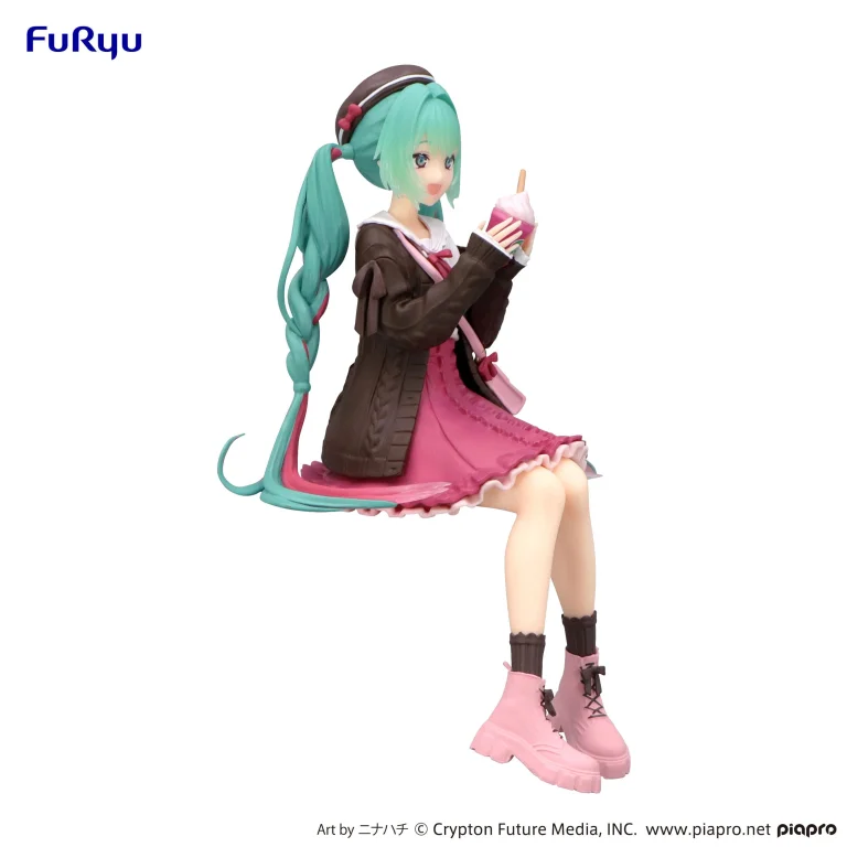 Character Vocal Series - Noodle Stopper Figure - Miku Hatsune (Autumn Date Pink Color ver.)