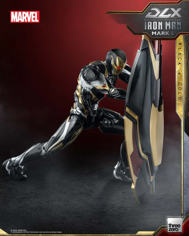 The Avengers - DLX Collectible Figure - Iron Man Mark L (Black x Gold)