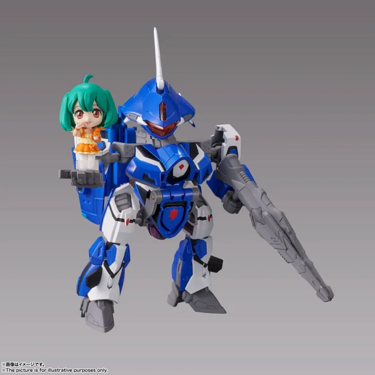 Macross Frontier - TINY SESSION - Frontier  MESSIAH VALKYRIE (MICHAEL USE) with RANKA