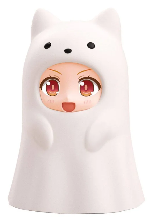 Nendoroid More - Nendoroid Zubehör - Face Parts Case (Ghost Cat: White)