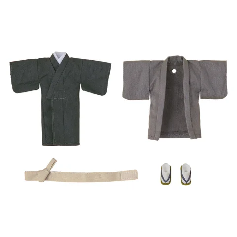 Produktbild zu Nendoroid Doll - Zubehör - Outfit Set: Kimono - Boy (Gray)