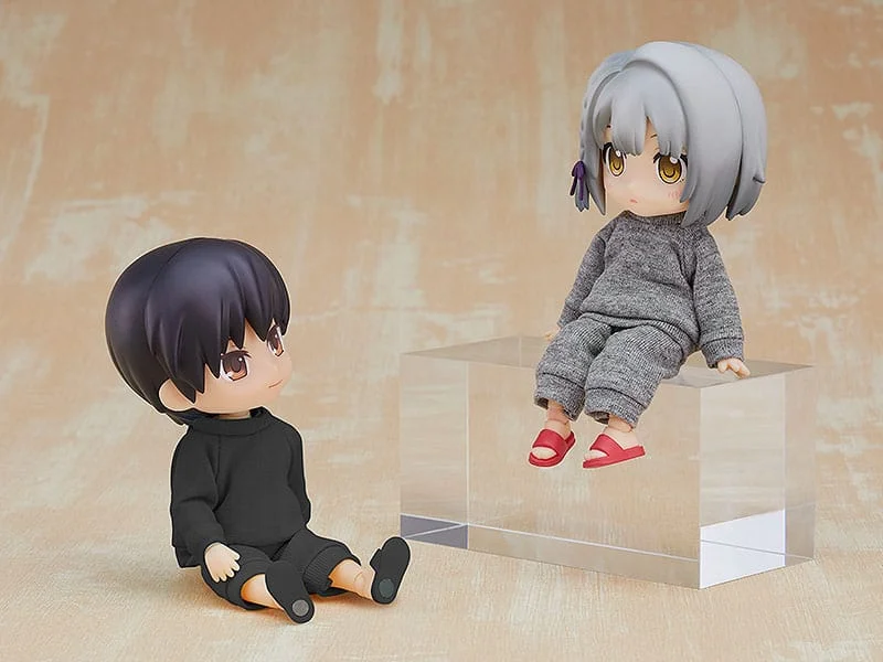 Nendoroid Doll - Zubehör - Outfit Set: Sweatshirt and Sweatpants (Gray)