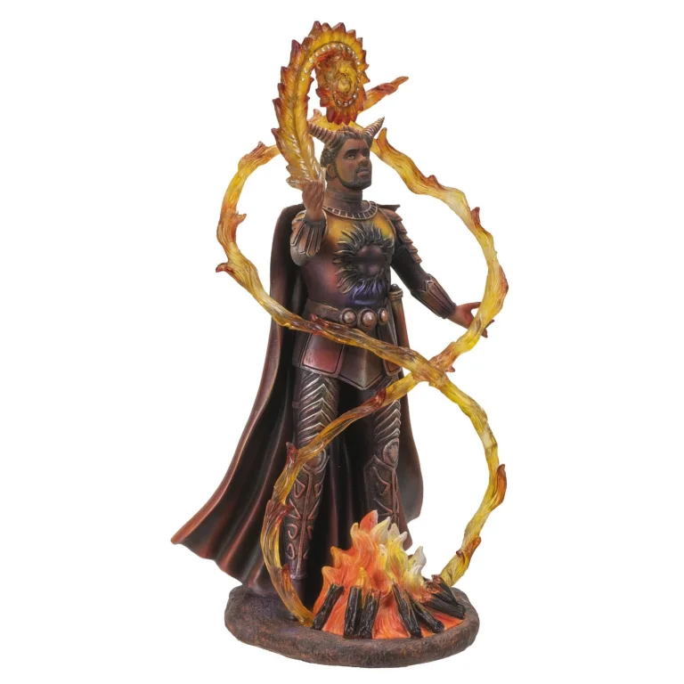 Anne Stokes - Statue - Elemental Magic Fire Wizard