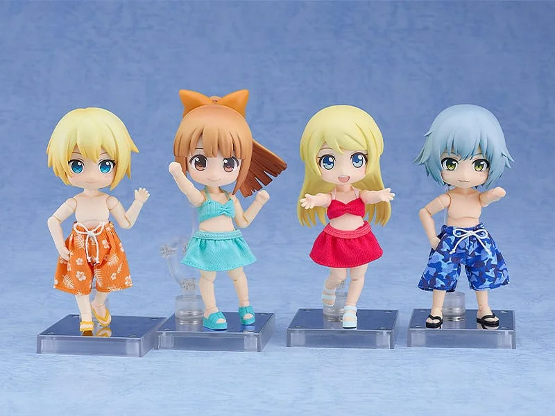 Nendoroid Doll - Zubehör - Outfit Set: Swimsuit - Girl (Light Blue)