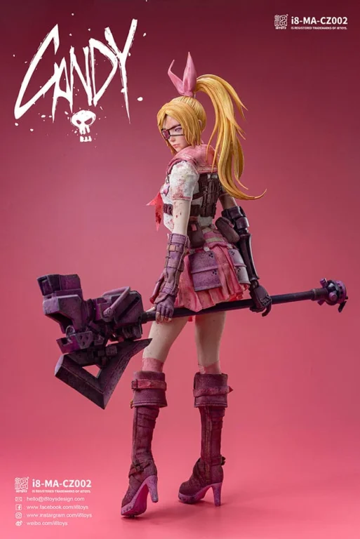 Mentality Agency Series - Scale Action Figure - Candy (Battle Damaged Ver.)