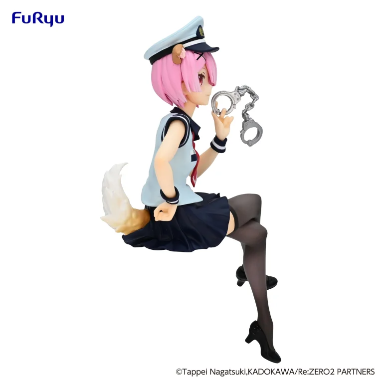 Re:ZERO - Noodle Stopper Figure - Ram (Inumimi Police)