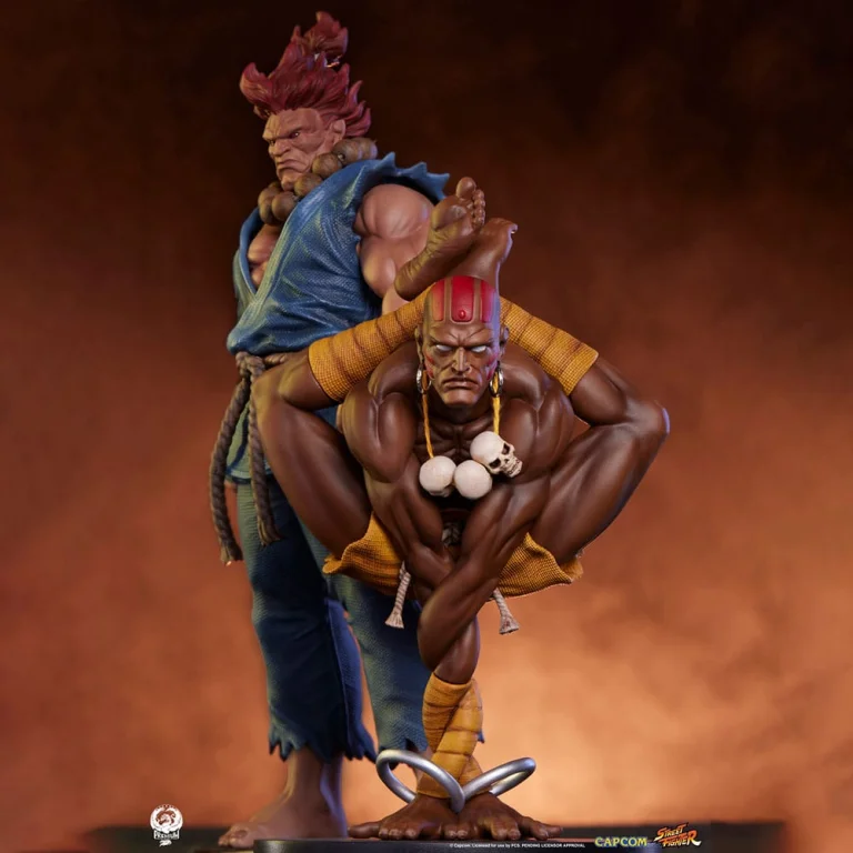 Street Fighter - Scale Figure - Akuma & Dhalsim