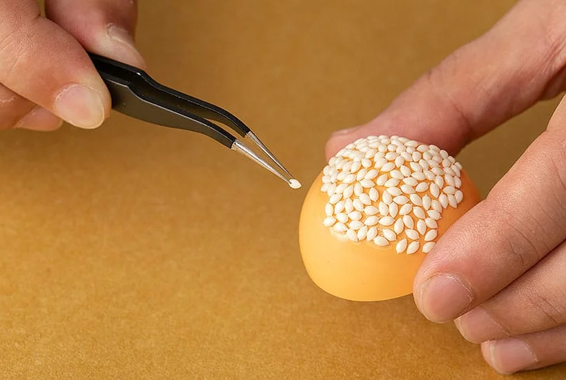 Sushi Plastic Model - Plastic Model Kit - Sesame Ball