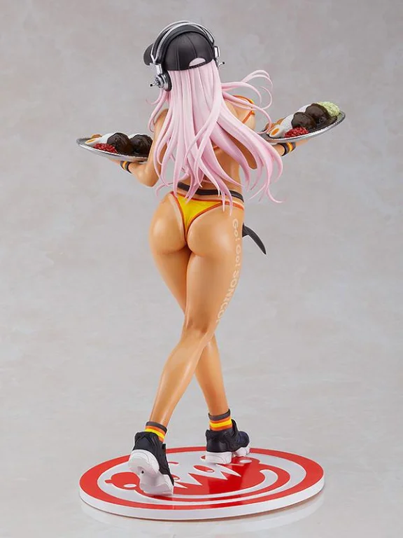 Super Sonico - Scale Figure - Super Sonico (Bikini Waitress Ver.)