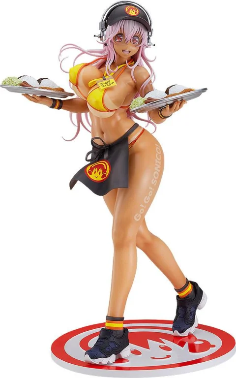 Super Sonico - Scale Figure - Super Sonico (Bikini Waitress Ver.)