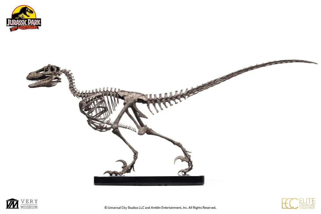 Jurassic Park - Elite Creature Collectibles - Raptor Skeleton Bronze