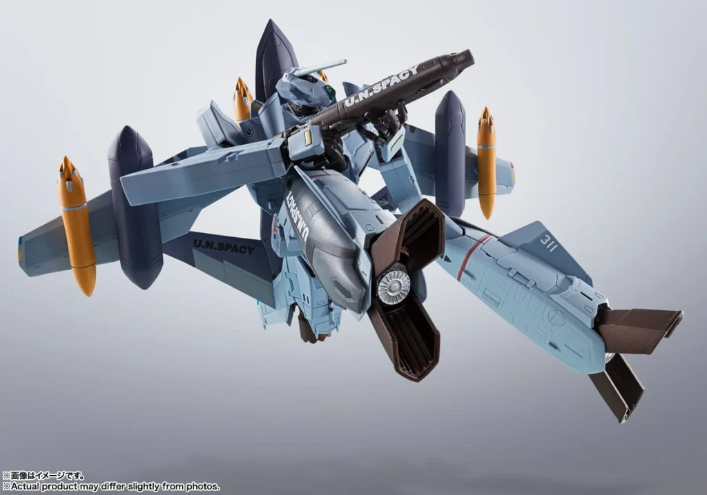 Macross Zero - Hi-Metal R - VF-0A Phoenix (Shin Kudo Use) & QF-2200D-B Ghost