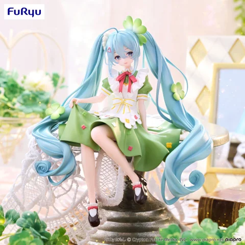 Character Vocal Series - Noodle Stopper Figure - Miku Hatsune (Flower Fairy Clover)