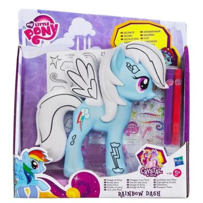 Produktbild zu My Little Pony - Deko-Pony - Rainbow Dash
