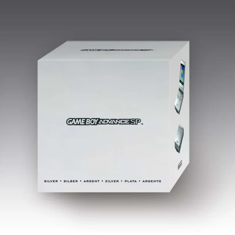 Nintendo Game Boy Advance SP (Silber)
