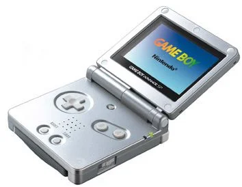 Nintendo Game Boy Advance SP (Silber)