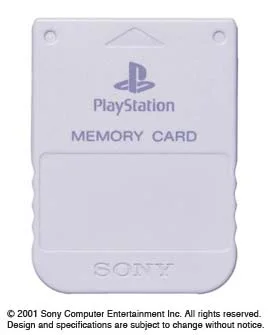 Produktbild zu PlayStation One Memory Card (Grau)