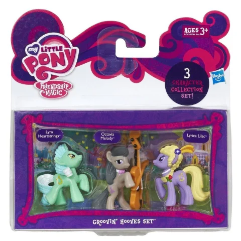 Produktbild zu My Little Pony - 3er Set - Groovin' Hooves Set