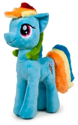 Produktbild zu My Little Pony - Play by Play Pl&uuml;sch - Rainbow Dash (27cm)