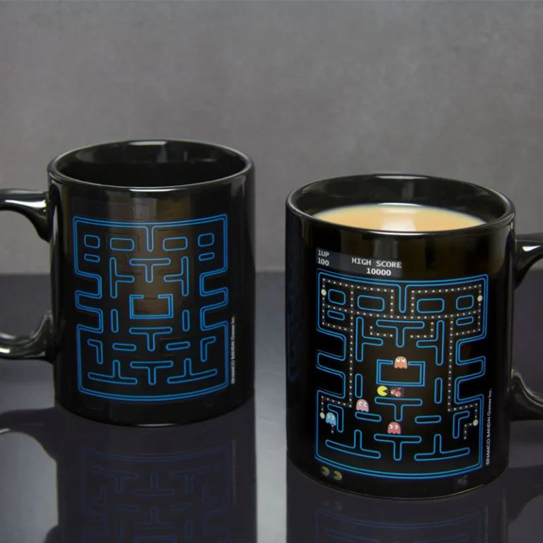 Pac-Man - Tasse mit Thermoeffekt - Arcade Maze