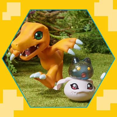 Produktbild zu Digimon - DigiColle! Data 1 - Agumon, Koromon & Botamon