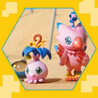 Produktbild zu Digimon - DigiColle! Data 2 - Biyomon, Yokomon & Nyokimon