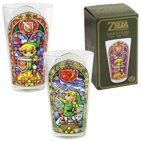 Produktbild zu The Legend of Zelda - Glas - Link