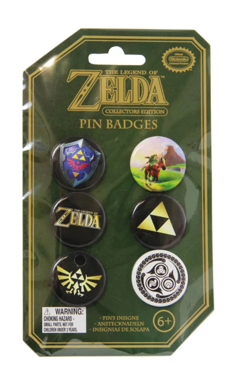 The Legend of Zelda - Pin Badges - Collector's Edition