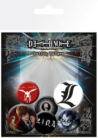 Produktbild zu Death Note - Badge Pack - Set 1
