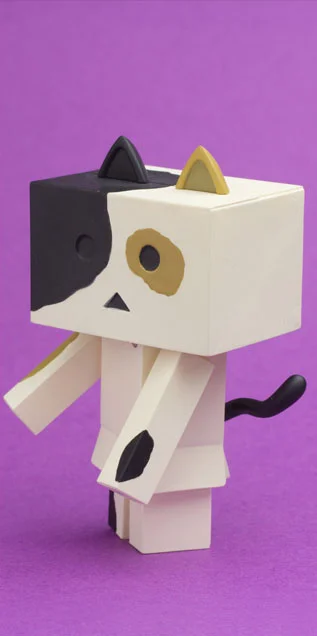 Yotsuba&! - Danboard - Nyanboard Calico (Orange)