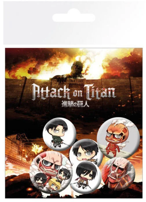 Attack on Titan - Badge Pack - Set 2