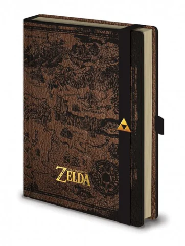 Produktbild zu The Legend of Zelda - Notizbuch - Hyrule Map