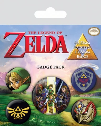 Produktbild zu The Legend of Zelda - Badge Pack - Set 1
