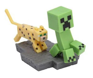 Minecraft - Craftables - Creeper & Ocelot